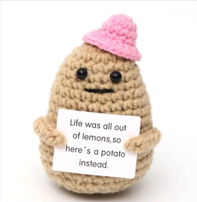 Potato Crocheted–handcrafted