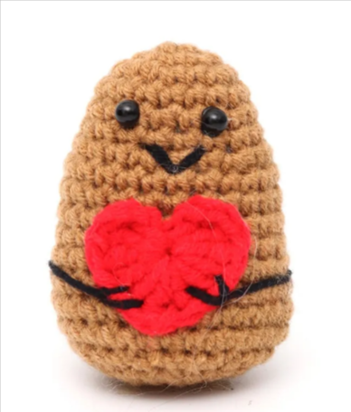 Potato Crocheted–handcrafted